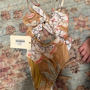 Joyfolie Cutout Swimsuit